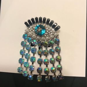 Evil Eye Betsey Johnson Pin